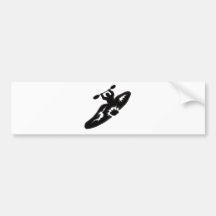 Kayak peace bumper stickers