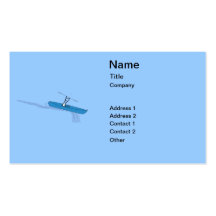 Kayaker Business Card Template