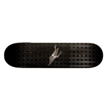 Kayaking; Cool Black Skate Board Deck