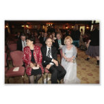 KAYE-HOLDEN WEDDING: CATHY, STEVE, KRYS PHOTOGRAPHIC PRINT