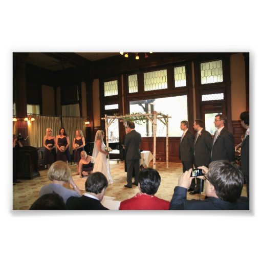KAYE-HOLDEN WEDDING: OATH BRIDESMAID GROOMS PHOTO PRINT