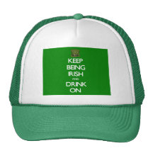 Keep Being Irish Trucker Hats
