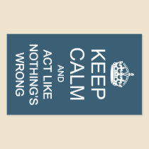 Keep Calm 1 stickers