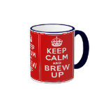 Keep Calm and Brew Up Coffee Mug