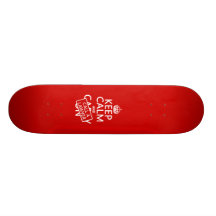 Keep Calm and Call A Lawyer (in any colour) Skate Deck