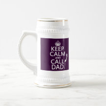 Keep Calm and Call Dad  - all colours Mug