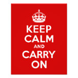 Keep Calm and Carry On 11x14 Photo