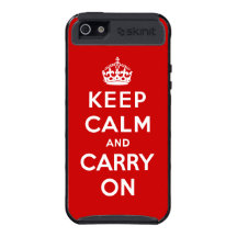 Keep Calm and Carry On Case For iPhone 5