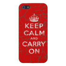 Keep Calm and Carry On Cases For iPhone 5