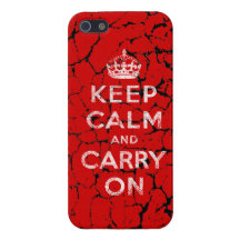 Keep Calm and Carry On Covers For iPhone 5