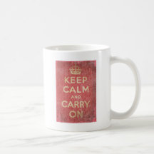 Keep Calm And Carry On Mug