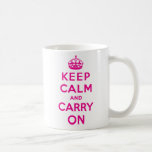 Keep Calm And Carry On Mugs