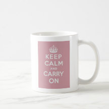 Keep Calm And Carry On Mugs