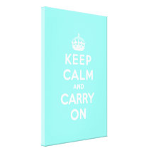 keep calm and carry on Original Canvas Prints