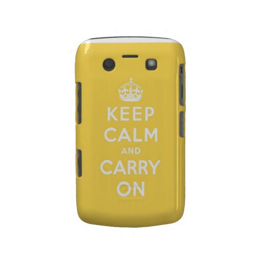 keep calm and carry on Original Case-Mate Blackberry Case