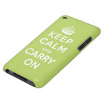 keep calm and carry on Original iPod Touch Cases