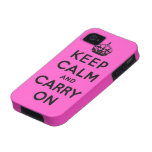 keep calm and carry on Original iPhone 4/4S Case