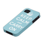 keep calm and carry on Original iPhone 4/4S Cases
