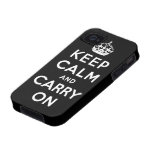 keep calm and carry on Original iPhone 4/4S Cover