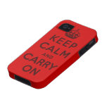 keep calm and carry on Original iPhone 4 Case