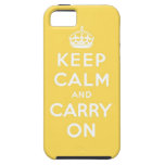 keep calm and carry on Original iPhone 5 Cover