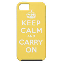 keep calm and carry on Original iPhone 5 Cover