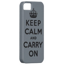 keep calm and carry on Original iPhone 5 Cover