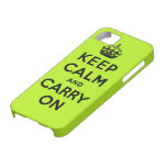keep calm and carry on Original iPhone 5 Covers