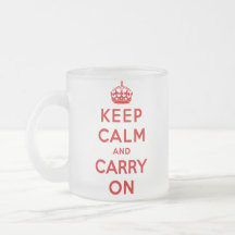 keep calm and carry on Original Mug