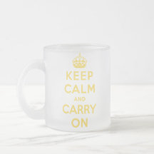 keep calm and carry on Original Mugs