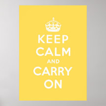 keep calm and carry on Original Poster