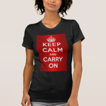 Keep Calm And Carry On Tees