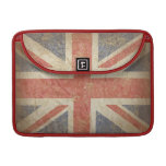 Keep Calm and Carry On with UK Flag. MacBook Pro Sleeve