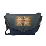 Keep Calm and Carry On with UK Flag. Commuter Bag