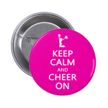 Keep Calm and Cheer On, Cheerleader Pink
