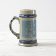 Keep Calm and Dance On (ballet) (all colours) Coffee Mugs