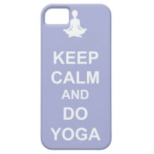 Keep Calm and Do Yoga iPhone 5 Covers