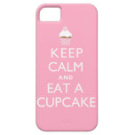 Keep Calm and Eat a Cupcake {pink} iPhone 5 Cases