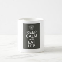KEEP CALM AND EAT LEP MUG