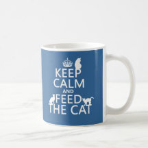 Keep Calm and Feed The Cat Mug