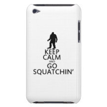 Keep Calm and go Squatchin Barely There iPod Covers