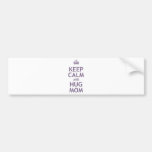 Keep Calm and Hug Mum Bumper Sticker