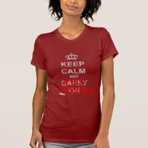 Keep Calm And Kill Zombies - Carry On Gamer Geek Tee Shirts