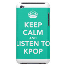 Keep Calm and Listen to Kpop~ iPod Touch Case