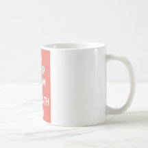 Keep Calm and Marathon Coffee Mug