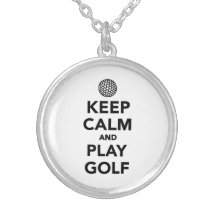 Keep calm and play Golf Jewelry
