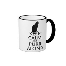 Keep Calm and PURR Along Mug