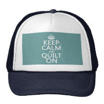 Keep Calm and Quilt On - available in all colours Mesh Hat