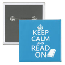 Keep Calm and Read On Buttons