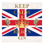 Keep calm and reign on royal jubilee custom announcement